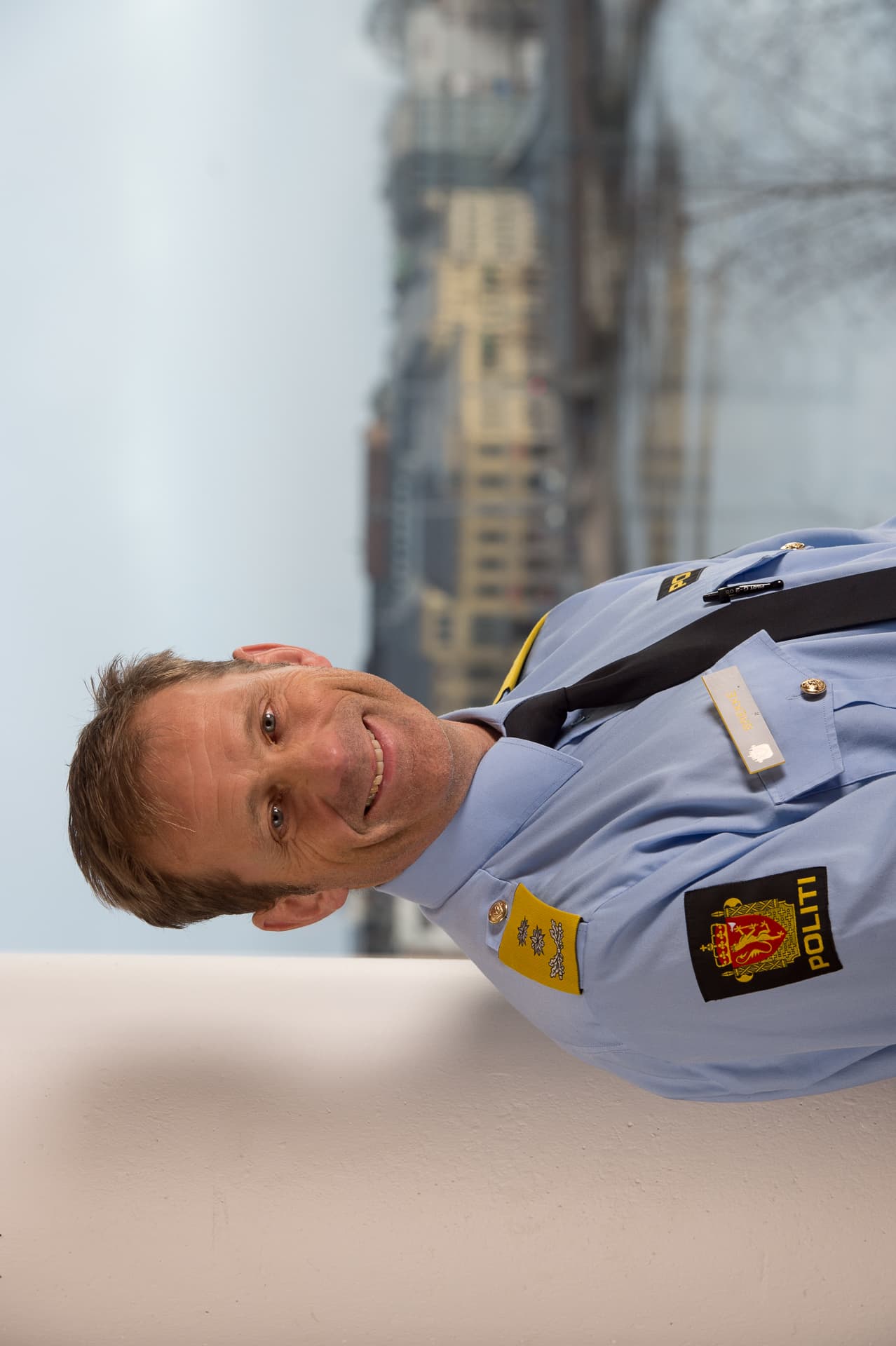 Johan Brekke er politimester i Innlandet politidistrikt.